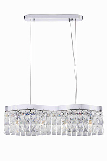 Люстра L600 x W115 x H185(860), мм, 4*40W (160W), CHROME (Хром) NewRgy 9241R/4A CHR