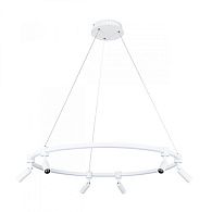 Светильник 80 см 75W 3000K-6000K Arte Lamp RING A2186SP-1WH белый