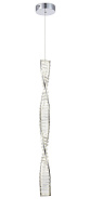 Люстра Ø7.6 x W11 x H1000, мм, 9W 4000K, CHROME (Хром) NewRgy 2119-DW-100 CHROME