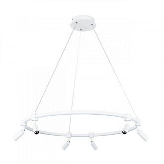 Светильник 80 см 75W 3000K-6000K Arte Lamp RING A2186SP-1WH белый