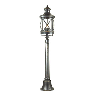 Уличный светильник Odeon Light Sation 4045/3F черный/золотая патина