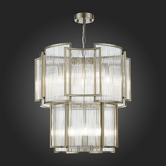 Люстра подвесная 56 см, 480W, ST LUCE COSENZA SL1234.103.08 Никель