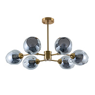 Потолочная люстра Arte Lamp Yuka A7759PL-6PB, полированная медь