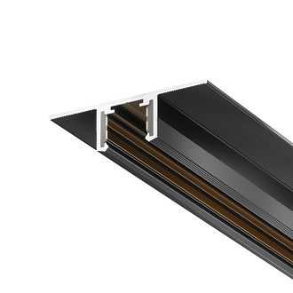 Шинопровод 2м Exility X встраиваемый под ГКЛ 12,5мм, черный 200*5*1 см, Maytoni Technical  TRX239-422.12B, Черный