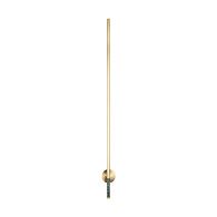 Бра 123 см 1*LED*17W, 3000К Loft It 10150/1230 Green Handle, Золото, зеленый