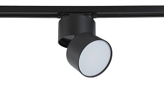 Светильник трековый однофазный 9 см, 1*12W, 4000K, Crystal Lux CLT 0.31 130 BL Черный