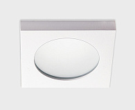 Встраиваемый светильник Italline 2638 white, белый, с влагозащитой IP44, вр 6,8 см