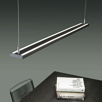 Подвесной светодиодный светильник Novotech Iter 358446, 60W LED, 4000K, черный