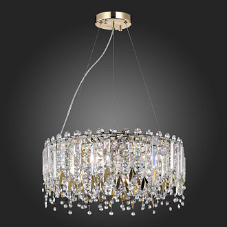 Люстра подвесная 49 см, 240W, ST LUCE DESIO SL1655.203.06 Золотистый
