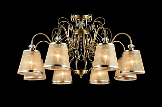 Люстра потолочная/подвесная Диаметр 81,2 см Freya FR2405-PL-08-BZ Бронза