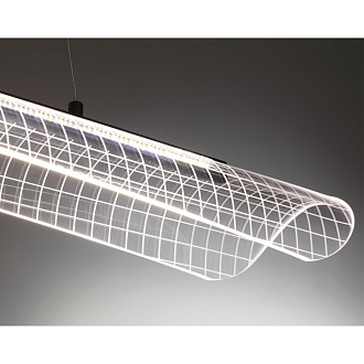 Светильник подвесной 99,5*13*120 см, LED*1*32W, 3000-6000 К, Novotech 359191 WELLE Over, черный