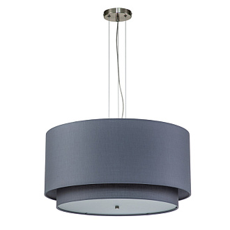 Подвесной светильник 600*600*320/1820 мм, 3*E27 никель Indigo Nebbia V000353, 13020/3P Nickel