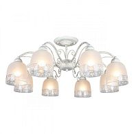 Люстра 71*32 см, 8*E14, 40W, Omnilux Omnilux 549 OML-54907-08, бежевый