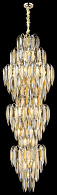 Светильник подвесной Wertmark Orlanda WE144.40.303, 60*60 см, золото