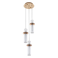 Подвесной светильник 21*21*105 см, LED 35W, 4000K, Золото MODELUX ML.3316.3