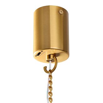 Подвесной светильник 7 см, 10W, 3000-4000K, Odeon Light L-Vision Parma 6672/10L, бронза-алебастр