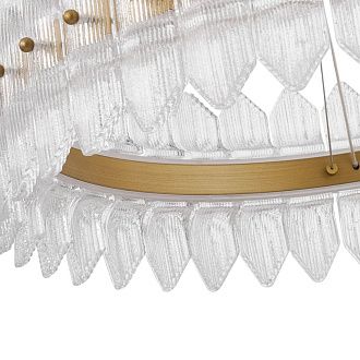 Люстра *68,5*70-120 см, *LED*65W, 3000K, Favourite Mirabella 4754-7P, латунь