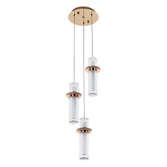 Подвесной светильник 21*21*105 см, LED 35W, 4000K, Золото MODELUX ML.3316.3