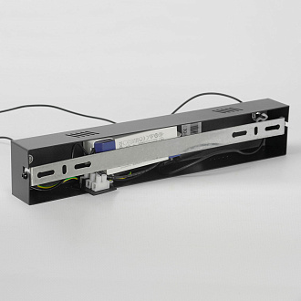 Линейно-подвесной светильник 200*6*15/150 см, 2*LED*15W 4000K Lussole Gilmer LSP-0934 черный