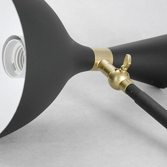 Торшер Lussole LSP-0626, 30*160 см, черный