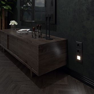 Встраиваемая LED подсветка (черный матовый) W1154308 Werkel 4690389172724