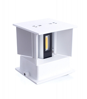 Настенный светильник 6W, 3000К Arte Lamp A1415AL-1WH, белый