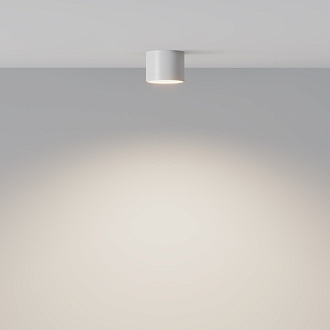 Накладной светильник 8,5*8,5*6,5 см, 1*GX53, 15W, Maytoni Technical GLAM C096L-GX53-WBS латунный