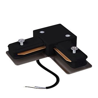 Соединитель электрический коннектор угловой с вводом питания Elektrostandard 85012/00 для однофазного шинопровода