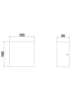 Бра 10*10*-5 см, *LED*6W, Freya Fless FR10005WL-L6W, Белый