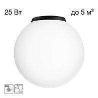 Потолочный светильник 20 см, Citilux RON CL941D20B5, черный