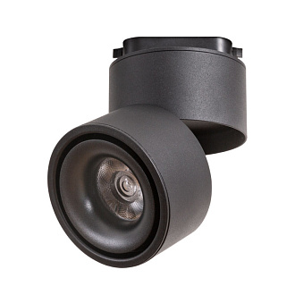 Трековый светильник Arte Lamp Arcturus A7716PL-1BK, черный, 13.7x10x10см, LED, 15W, 3000K, 1000Lm