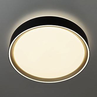 Светильник 30 см, 33W, 3000-5500K Citilux CL751251G BOSS Черный+Золото LED с пультом