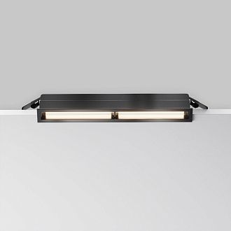 Встраиваемый светильник DL100-12W2.7-3-4K-B 22,6*2,9*-3,5 см, *LED*12W, 4000K, Maytoni technical Parete DL100-12W2.7-3-4K-B, Черный, вр 2,6*22 см