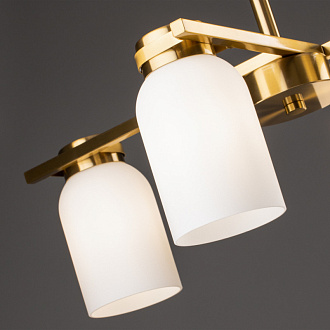 Светильник 55 см, Freya Kamelia FR5446PL-04BS1, латунь