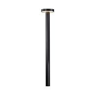Уличный столб 14*82 см, 1*LED, 12W, 4000K, Favourite Grybas 4640-1F, черный матовый
