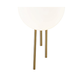 Настенный светильник 190*86*520 мм, 1*LED 8WW 4000KK бронза Indigo Astro V000044L, 14007/1W Brass