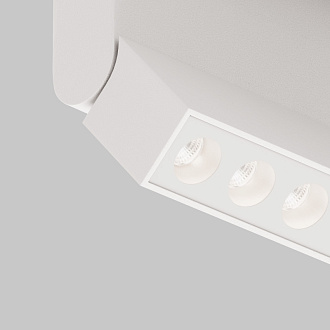 Накладной светильник 22*2,3*8,8 см, LED, 12W, 4000К, Maytoni Technical Points Rot C136CL-12W4K-W белый