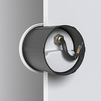 LED светильник 7 см, 3W, 3000K, Maytoni Lock O014SL-L3W3K, белый, вр 5,5 см
