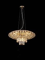 Люстра Ø600 x H290 (1200), мм, 12*40W (480W), H GOLD (Золото) NewRgy M70-ф600*H290(1200) H GOLD