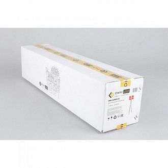 Торшер 48*159 см, 3*E27, 60W, Omnilux OML-629 OML-62905-03, черный