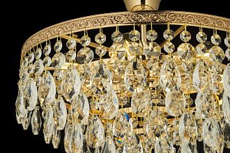 Люстра потолочная *38*32 см, 5*E27*60W, Arti Lampadari Castellana Gold Castellana E 1.3.38.601 G, Золото