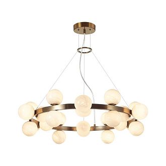 Подвесной светильник **200 см, 24*G9*5W, /K, Odeon Light MAGIA MIDCENT 7109/24, бронзовый