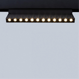 Трековый светильник 24*1,7 см, 1*LED*12W, 2700-6000К, Arte lamp Expert Черный A5746PL-1BK