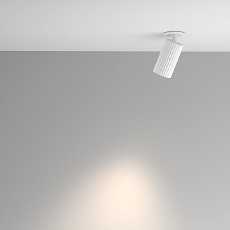Встраиваемый светильник Ceiling 6*10*14,4 см, GU10 10W Maytoni Technical Calipso C110CL-01-GU10-W белый, вр 5,5 см