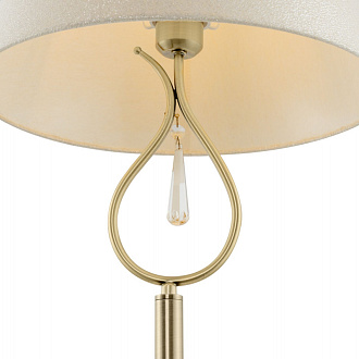 Торшер Freya Madeline FR2019FL-01BS, бронза-латунь