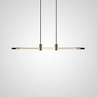 Подвесной светильник NISGA 140 140*8*200 см, 1*LED*30W, ImperiumLoft NISGA01, Латунь