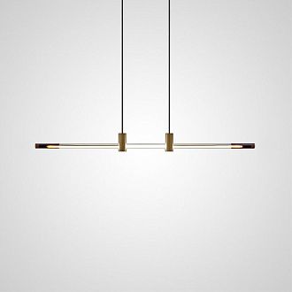 Подвесной светильник NISGA 140 140*8*200 см, 1*LED*30W, ImperiumLoft NISGA01, Латунь