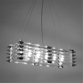 Светильник подвесной 80*30*21 см, 6*E14 хром Arte lamp Caravaggio A1059SP-6CC