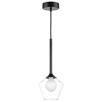 Подвес 15*45/160 см, 1*G9*5W Lightstar Vetro 801201 Черный