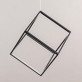 Подвесной LED светильник Citilux Куб CL719301 Черный, 40W*4000K